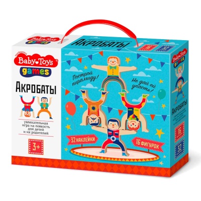 Настольная игра Baby Toys Акробаты Десятое Королевство 04331