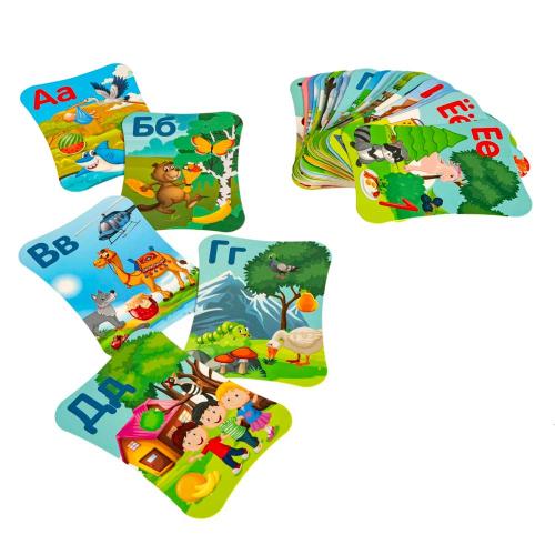Настольная игра-викторина Умная сова Весёлый алфавит Bondibon BB5372 фото 2
