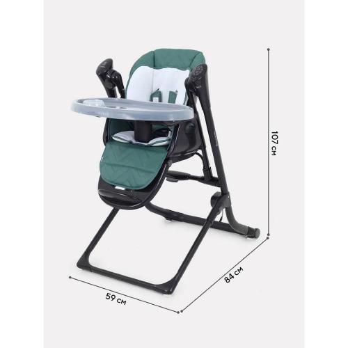 Стульчик для кормления Rant Melody RS201 Dark Green фото 3