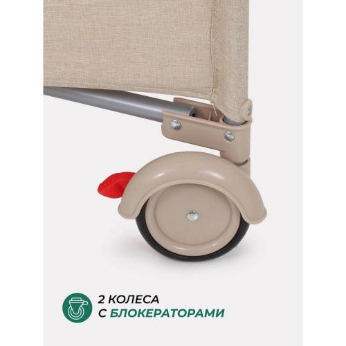 Манеж детский MOWBaby Play Plus RP102 beige фото 8