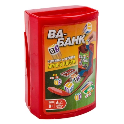 Семейная настольная игра в кости Ва-банк Фортуна Ф93360