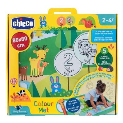Игровой развивающий коврик Colour Mat Chicco 00010632000000 Игровой развивающий коврик Colour Mat Chicco 00010632000000