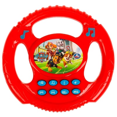 Музыкальный руль Щенячий Патруль 35 песен стихов звуков Умка ZY026459-R6