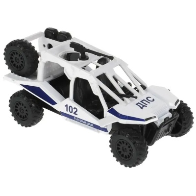 Машинка металлическая Автовездеход Полиция Технопарк CHAB-12POL-ARMWH 4