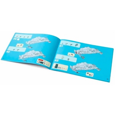 Конструктор Спортивный автомобиль инерционный 437 деталей Qman 5809IMM 3