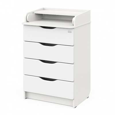 Комод Сириус Атон Wood 604 белый премиум 2