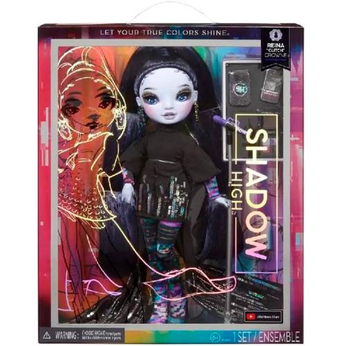 Кукла Shadow Рейна Глитч Кроун 28 см Rainbow High MGA 41608 фото 4