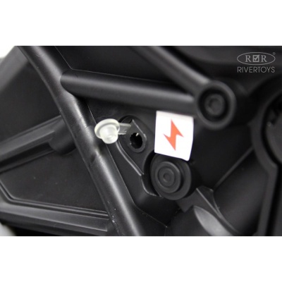 Электромотоцикл детский RiverToys Z333ZZ 2