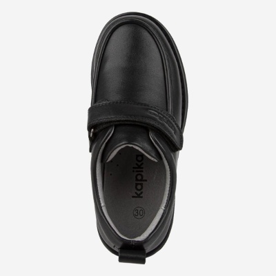 Полуботинки школьные Kapika 22901 чёрный 03