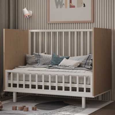 Детская кроватка Incanto Cambridge белый /дуб 04