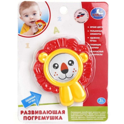 Развивающая погремушка Львёнок Умка B1487978-R