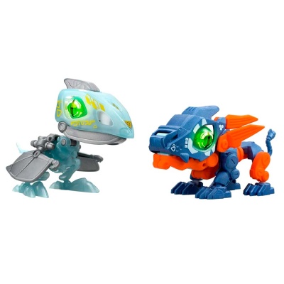 Игровой набор YCOO Биопод Киберпанк Двойной Лев и Птеродактиль Silverlit 88114Y 2