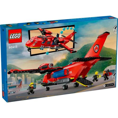 Конструктор Lego City Пожарно-спасательный самолёт 478 деталей Lego 60413 фото 3