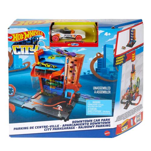 Игровой набор Hot Wheels Центр города Mattel HDR24 фото 2