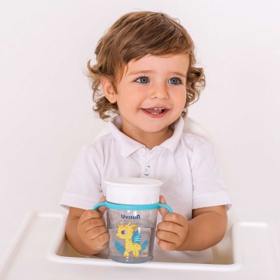 Поильник-непроливайка тренировочный Uviton 360° 1