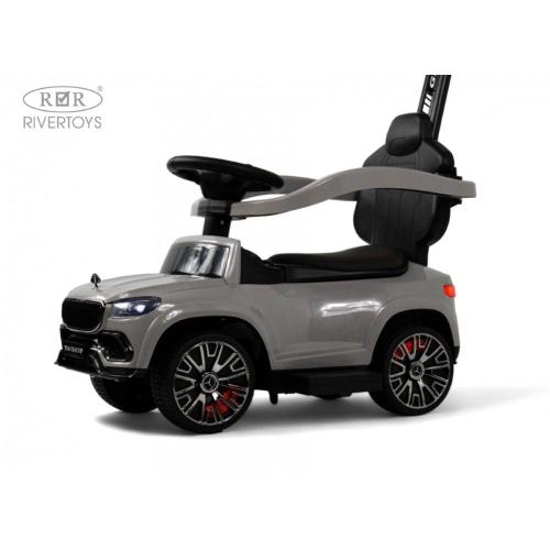 Детский толокар Mercedes-Benz G63 RiverToys Z003ZZ-A серый фото 4