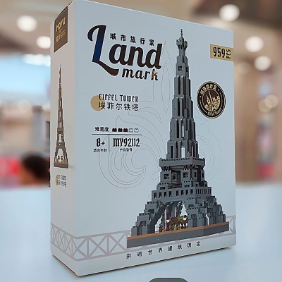 Конструктор 3D Эйфелева башня 959 деталей 3D92112 4