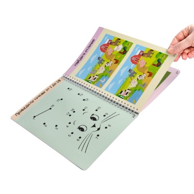 Игра развивающая Умная тетрадка Цифры Учимся считать Десятое Королевство 05216