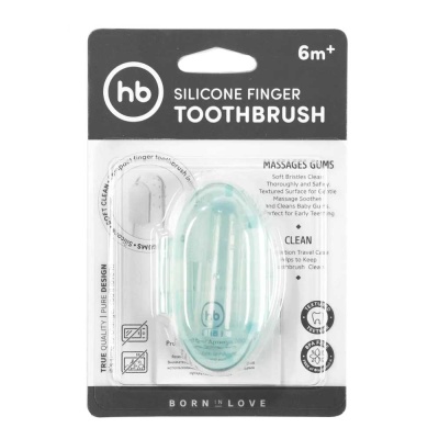 Щетка зубная на палец с футляром Happy Baby 20008 3