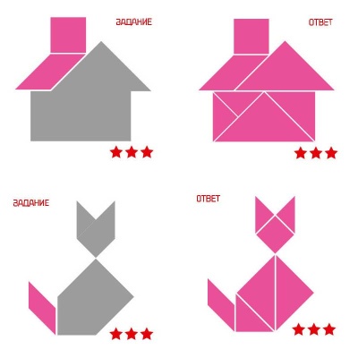 Игра настольная Головоломка IQ Пазлы + Танграм Десятое Королевство 04311