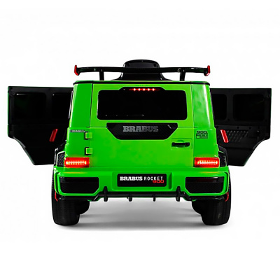 Детский электромобиль RiverToys Z777ZZ зеленый 11