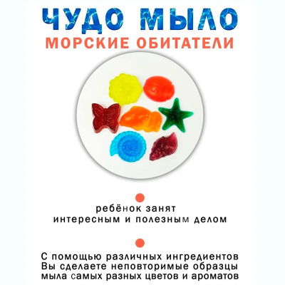 Игровой набор Чудо-Мыло Морские обитатели Master IQ² 112 3
