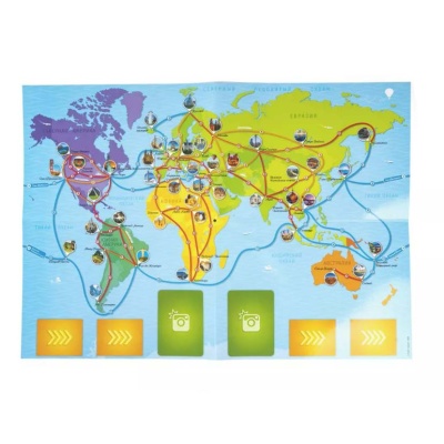 Игра настольная Орёл или решка Мир Серия Чудеса планеты Геодом 2