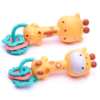 Погремушка Жирафик на батарейках Наша игрушка Y0014-2