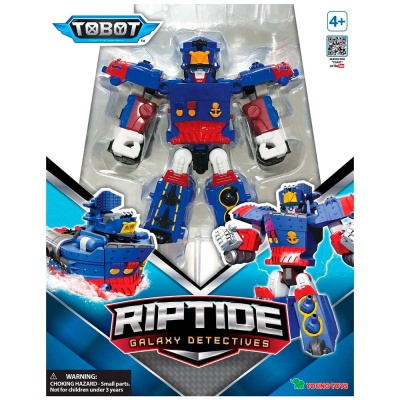 Робот-трансформер Тобот Детективы Галактики Риптид Young Toys 301119 4