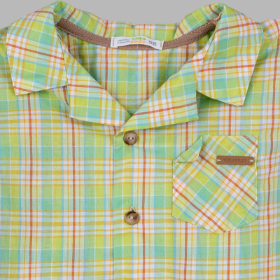 Рубашка Чуди Кидс 626626П салатовый 02