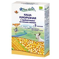 Каша кукурузная на козьем молоке с пребиотиками Fleur Alpine (с 5 месяцев) 200 г