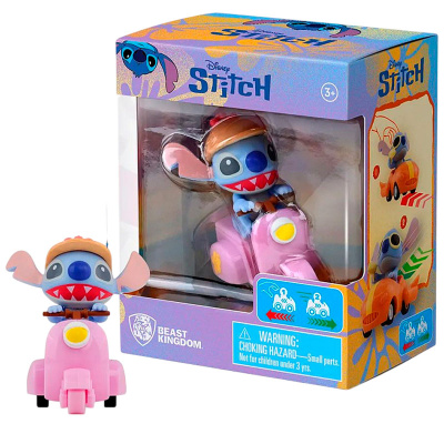 Игрушка-фигурка Малыши-герои Стич на розовом мотоцикле Yume 16744_YM 4