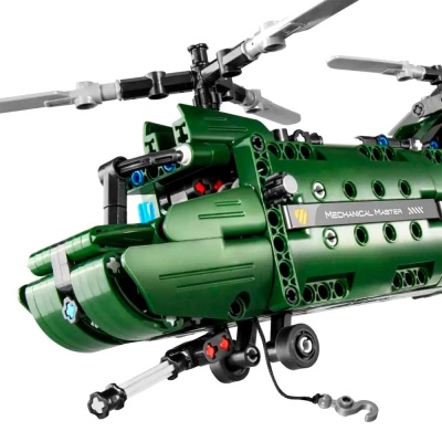 Конструктор 2 в 1 Военный вертолет IM.Master 6809_MK 5