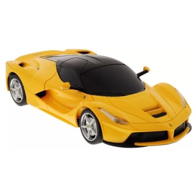 Машинка на радиоуправлении Ferrari LaFerrari Rastar 48900 желтый
