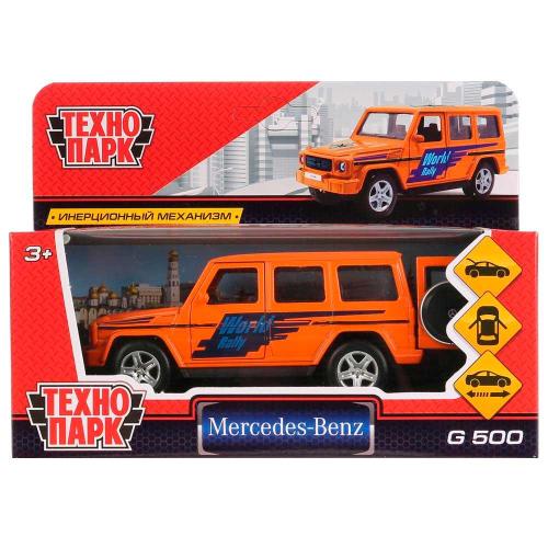 Металлическая инерционная машинка Mercedes-Benz G-Class Спорт Технопарк G-Class-S
