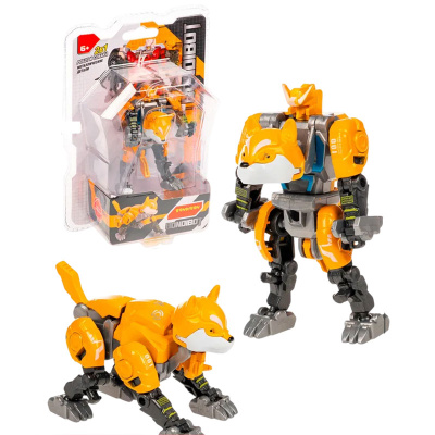 Трансформер Робот-сибирский хаски Bondibon ВВ6660  4