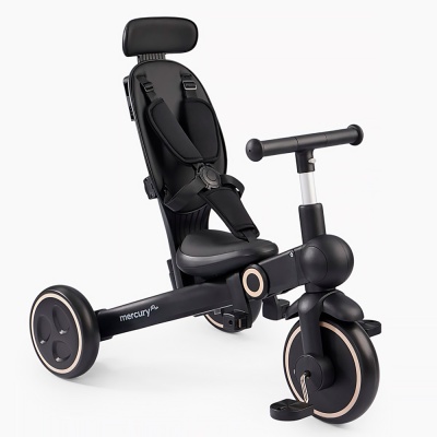 Велосипед трёхколёсный Happy Baby Mercury Pro 50047 black