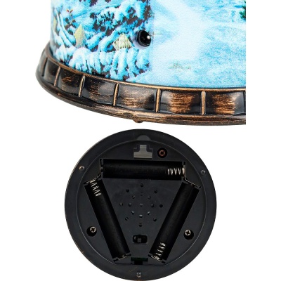 Светильник новогодний музыкальный Щелкунчик у ёлки Miland СВП-0016