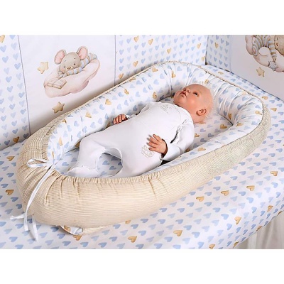 Подушка гнездышко Мышки на облачке Lappetti 4075 3