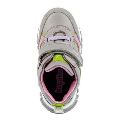 Ботинки для девочки Kapika 51498ут-2 серые 3