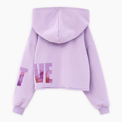 Худи для девочки Bellbimbo М.250081 лиловый 3