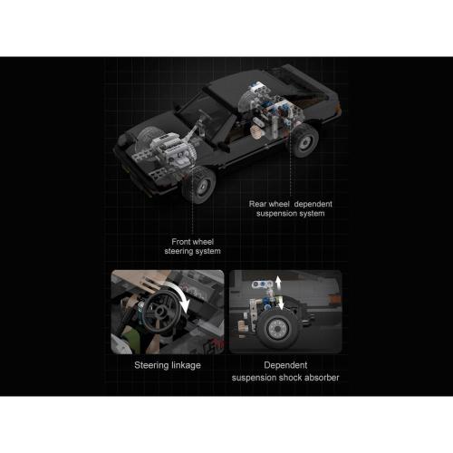 Конструктор CaDA Toyota AE-86 Trueno 1324 детали Double Eagle C61024W фото 6