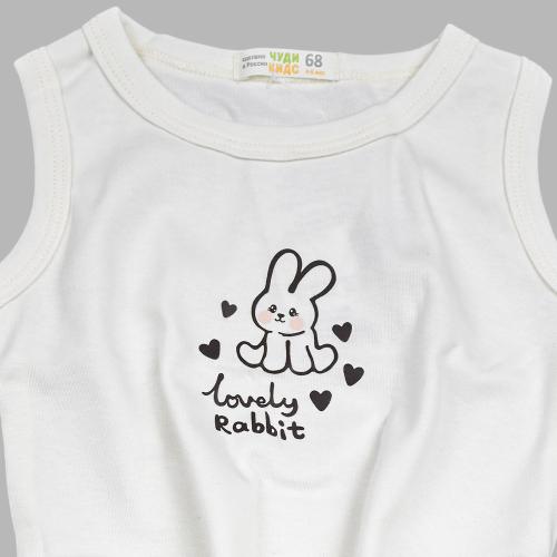 Комплект Lovely Rabbit Футболка и шорты Чуди Кидс 376125-12К молочный фото 2