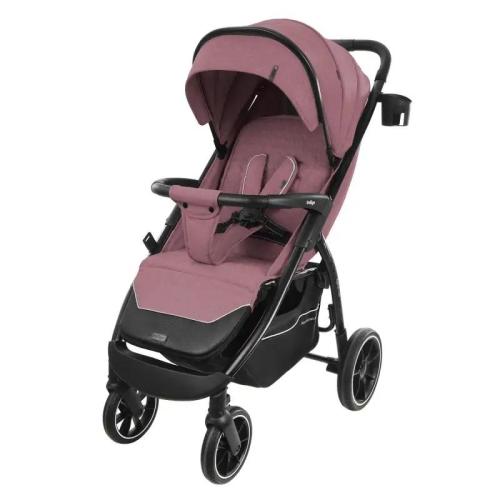 Коляска прогулочная Indigo Epica Lux S розовый фото 9