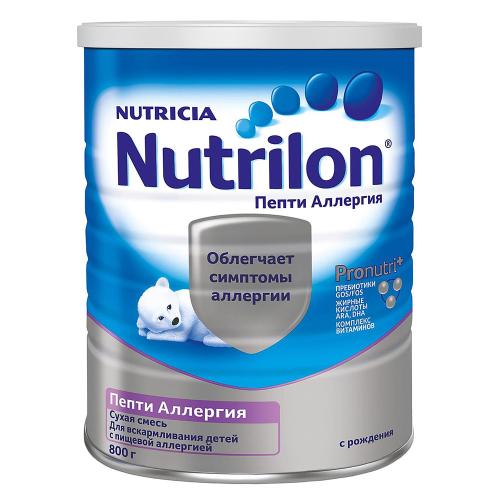 Смесь Nutrilon Пепти Аллергия (с 0 мес) 800 г