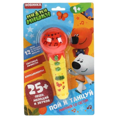 Музыкальная игрушка Микрофон Ми-ми-мишки Умка 1902M023-R2