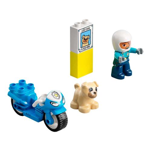 Конструктор Lego Duplo 10967 Полицейский мотоцикл фото 2