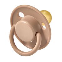 Соска пустышка латексная в контейнере 6-12 месяцев Happy Baby 13042 brown