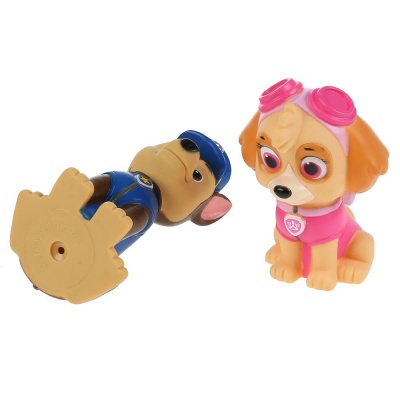 Набор игрушек для ванны Щенячий Патруль Чейз и Скай Капитошка LXCHASE-SKY-DOGP 05