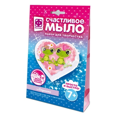 Набор для мыловарения Счастливое мыло Лягушата Фантазер 982603